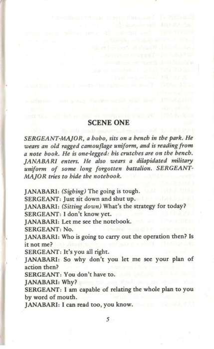We Shall Sing for the Fatherland     ---    Zakes Mda
