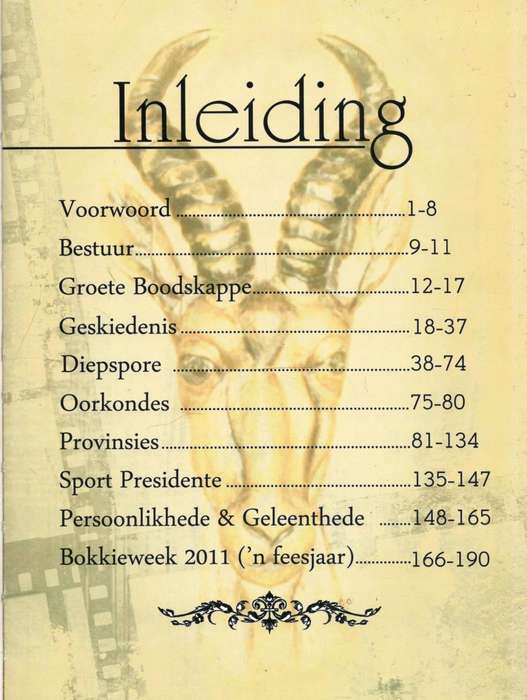 Afrikaner Volkseie Sport  --  20 Jaar Gedenkalbum