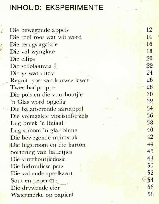 Eksperimente in en om die Huis  --  Kevin Goldstein-Jackson