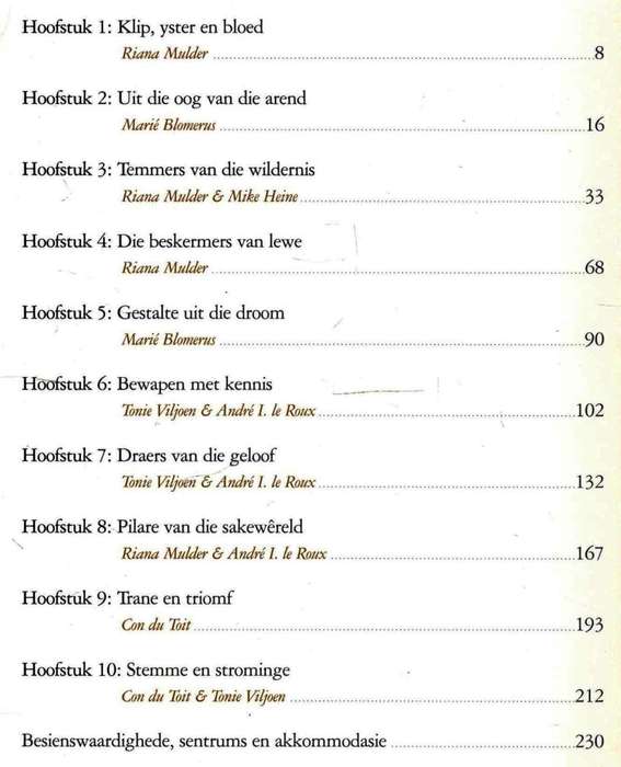 Anderkant die Magalies  --  Loreen Nel