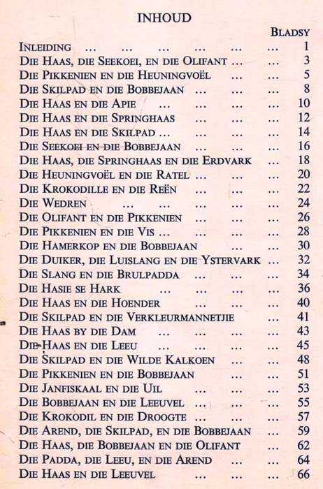 Dierestories van Ou Bayana  --  H W D Longden