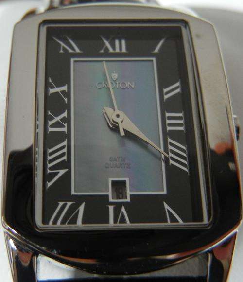 CROTON Classic Mother Of Pearl Dial Ladies Dress Watch