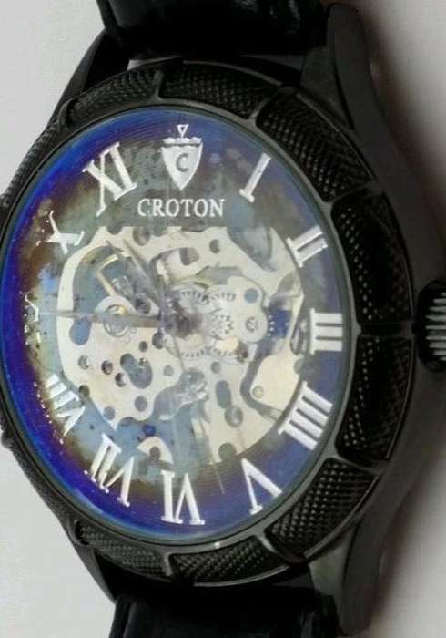 CROTON Imperial Skeleton Automatic Mens Watch