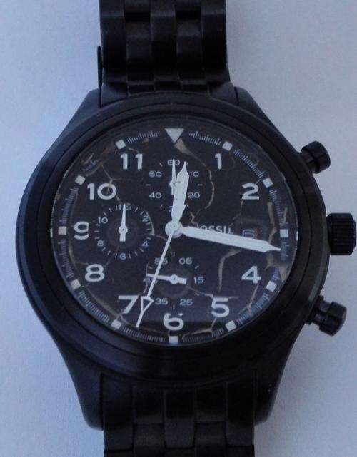 Authentic FOSSIL Compass Chronograph Mens Watch