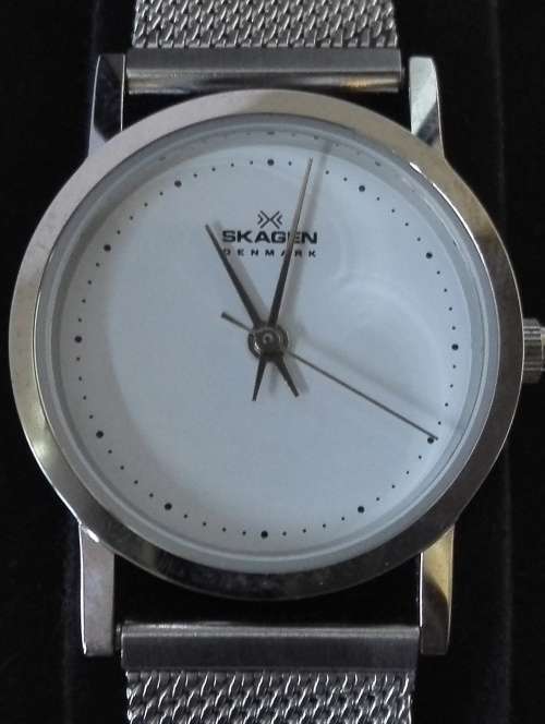 Authentic SKAGEN Denmark Stainless Steel Ladies Watch