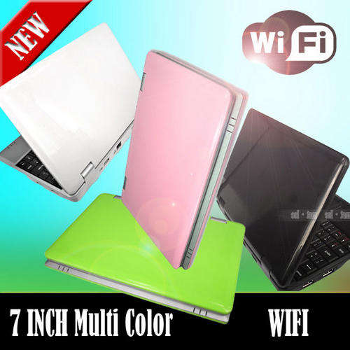 NEW RELEASED!! WiFi 7" LCD Laptop notebook netbook android 2.2 VIA WM8650