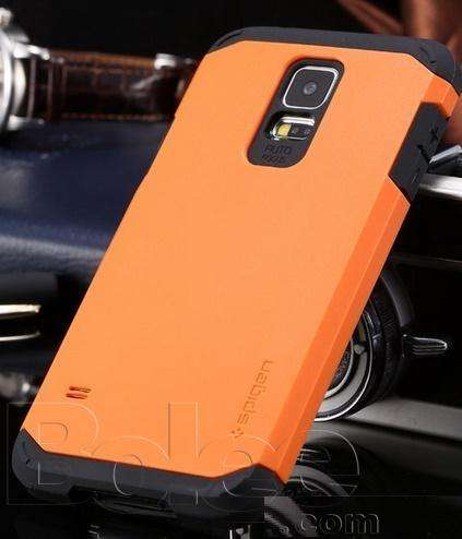 TOUGH ARMOR shock proof cover for SAMSUNG Galaxy S5 >>ORANGE<<
