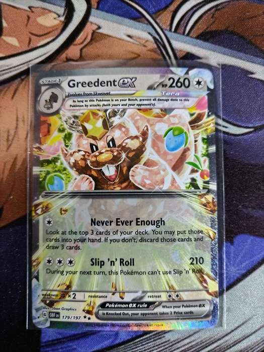 Pokemon Trading Card Game - Greedent Ex #179 - English