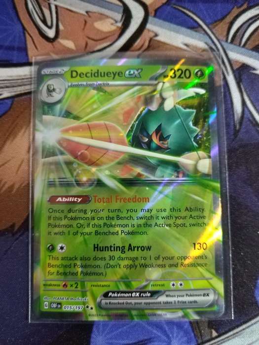 Pokemon Trading Card Game - Decidueye Ex #15 - English
