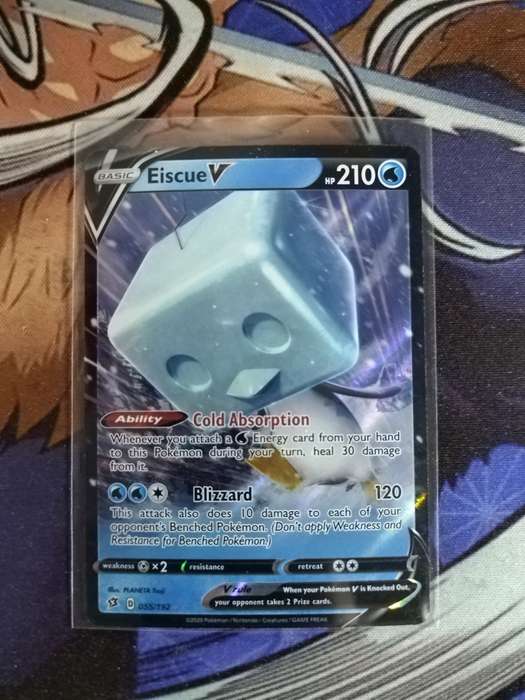 Pokemon Trading Card Game - Eiscue V #55 - English