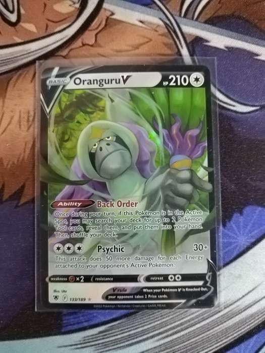 Pokemon Trading Card Game - Oranguru V #133 - English