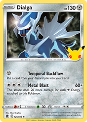 Pokemon Trading Card Game - Dialga - 20/25 - Holo Rare Celebrations Singles