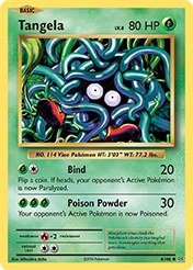 Pokemon Trading Card Game - Tangela - 8/108 - Common XY: Evolutions