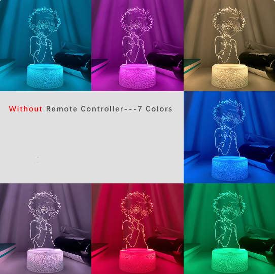 LED Acrylic Lamp - Hunter X Hunter - Killua Zoldyck