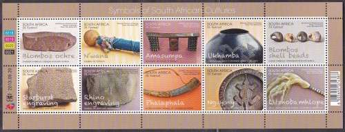 RSA - SYMBOLS OF SOUTH AFRICAN CULTURES, FULL SHEET - FINE U/M!!!!!