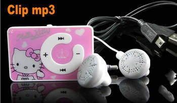 HELLO KITTY MINI MP3 WITH FM *8GIG SD CARD*LOWEST PRICED PRODUCT WITH LOWEST SHIPPING RATES ON BOB!!