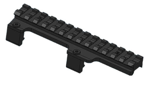 Leapers Inc. UTG MP5 Bidirectional Clamp Mount, Low Profile