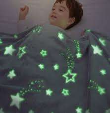 Glow in the dark blanket