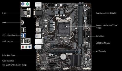 !! INTEL CORE i5 10TH gen + 4GB GPU GAMING/WORKSTATON PC !!