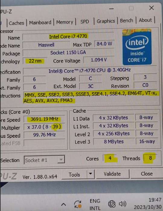 !! INTEL GAMING PC - i7 4770 + GPU !!
