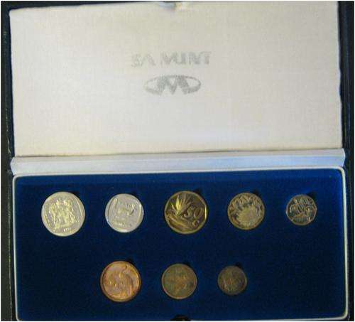 ###1991 - SA SHORT PROOF SET - IN ORIGINAL SAM BOX - HERNS VALUE R250 ###