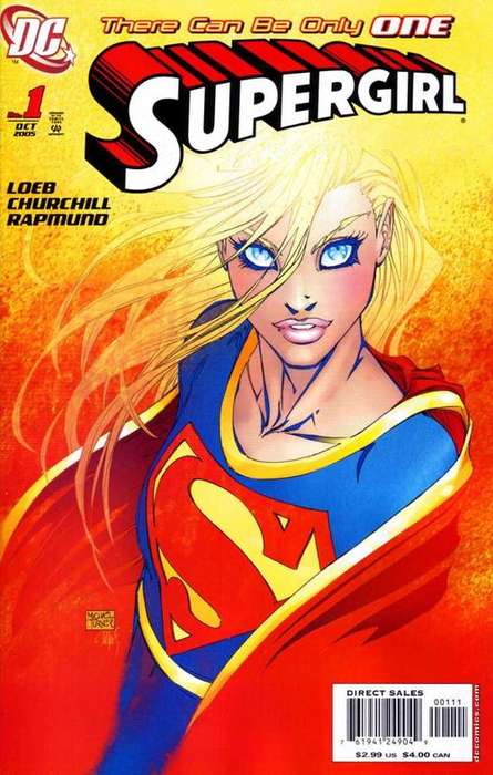 Supergirl #1 Michael Turner Variant (VF - 2005) Rare! Collector's Item