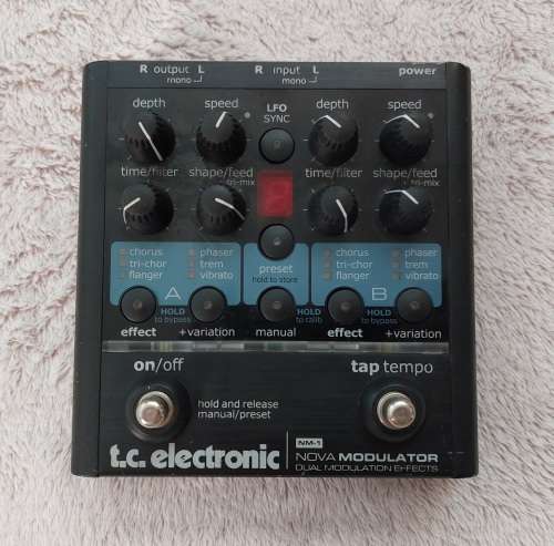 TC Electronic NM-1 Nova Modulator Guitar Pedal