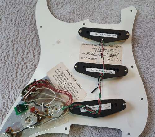 Dimarzio Yngwie Malmsteen Loaded Stratocaster Pickup Set