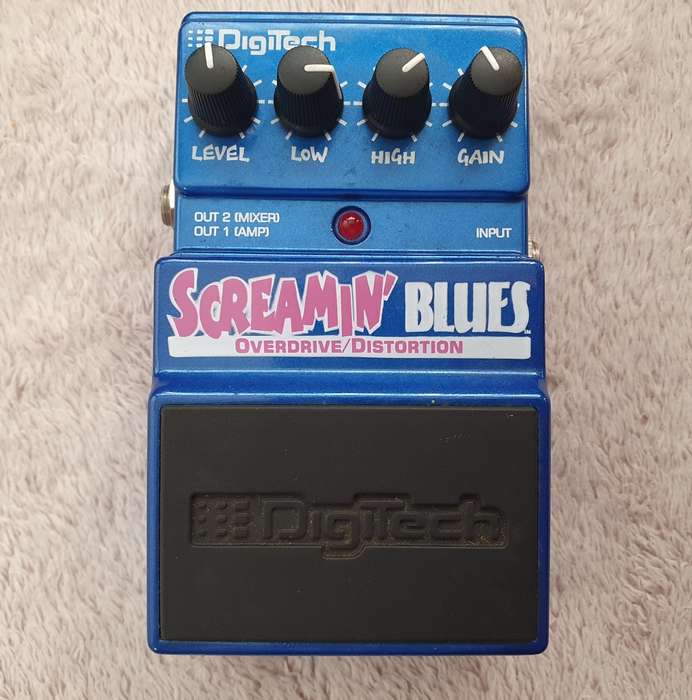 Digitech Screamin Blues Guitar Pedal