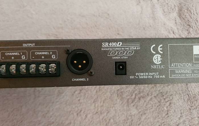 DOD SR400D Digital Room Delay Rack Effects Unit