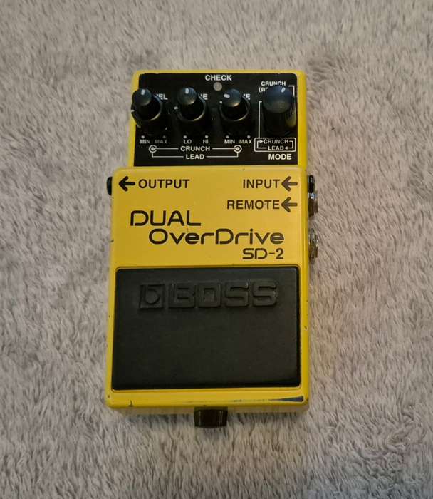 Boss SD-2 Dual Overdrive Guitar Pedal