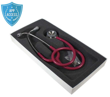 Littmann Classic II SE: Stainless Steel-Raspberry (FREE SHIPPING)