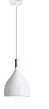 Style Pendant Light Single - White-(PLASTIC)