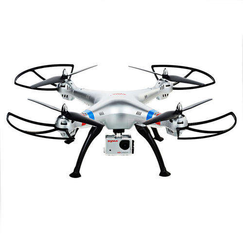 Syma X8G 6-Axis Quadcopter w/ 8.0MP Camera & 360' Tumble - Silver