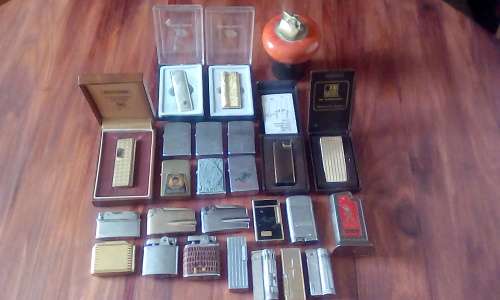 Collection Of 25 Vintage Lighters Including Zippo's (See Description)
