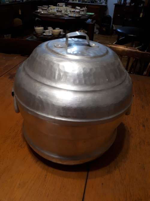 Vintage Aluminum Egg Poacher