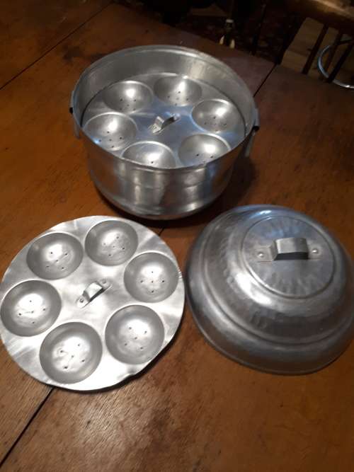 Vintage Aluminum Egg Poacher