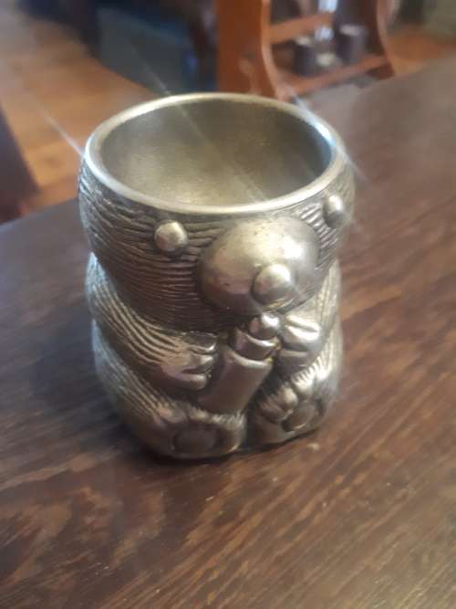 Vintage Plated Childrens Egg Cup