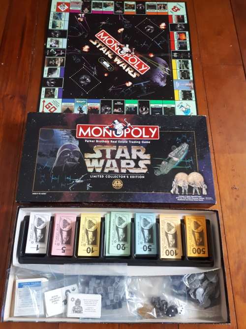 1997 Limited Collectors Edition Star Wars Monopoly (Complete)