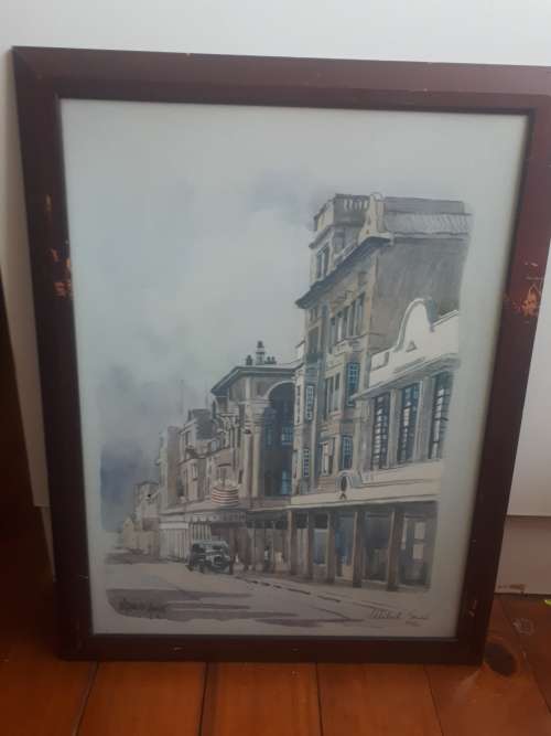 Famous SA Artist Malachi Smith 1948 - 2012 Limited Signed Print