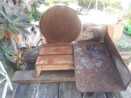 Vintage German (Heavy) Cast Iron Meat Cutter (RESTORED)