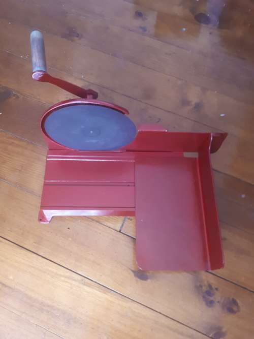Vintage German (Heavy) Cast Iron Meat Cutter (RESTORED)