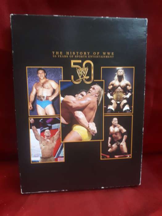 The History of WWE 50 YEARS 3 Disc DVD BOXSET