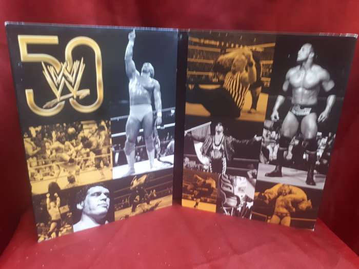 The History of WWE 50 YEARS 3 Disc DVD BOXSET