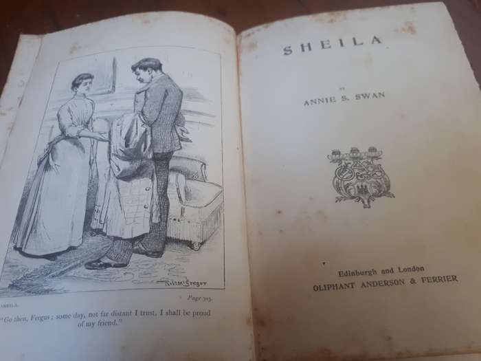 Circa 1900 SHEILA by Annie S. Swan Clothcover