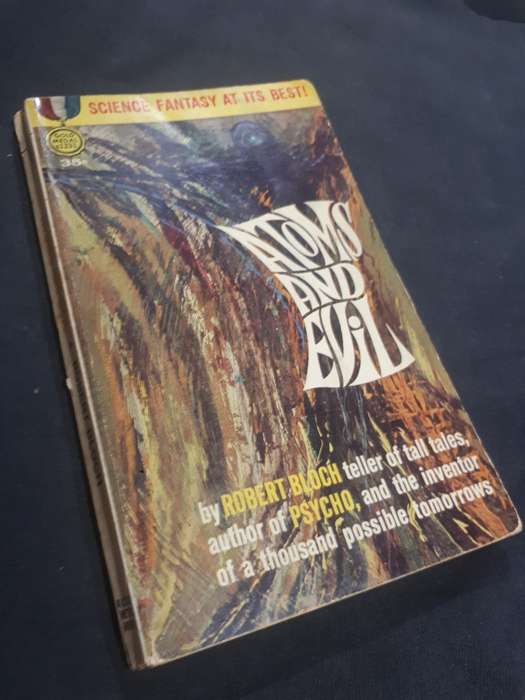 ATOMS AND EVIL - ROBERT BLOCH 1962 PAPERBACK