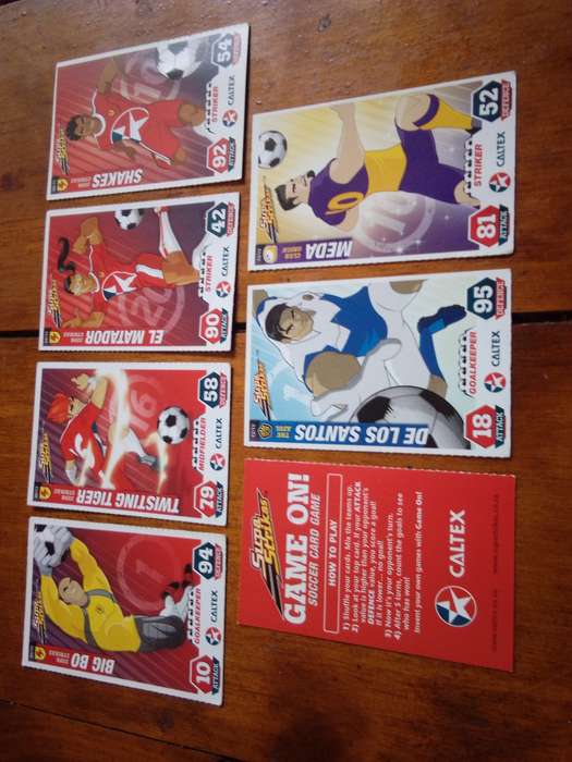 2011 CALTEX SUPA STRIKAS COLLECTORS CARDS 7/15