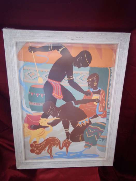 Stunning Rhodesian Watercolor by Maria 1981
