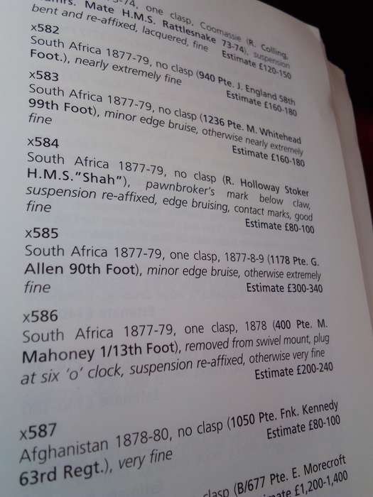 SPINK JULY 2004 - ORDERS, DECORATIONS, CAMPAIGN MEDALS AND MILITARIA
