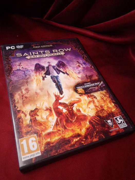 FIRST EDITION SAINTS ROW GAT OUT OF HELL `PC`